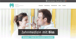 Desktop Screenshot of bisspraxis.de